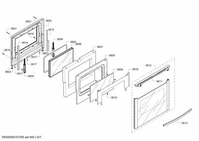 Screws, Door & Housing (0601-0650)