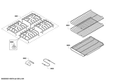 shelves trays (0601-0651)