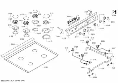 Seals & Gaskets, othergasparts (0101-0199)