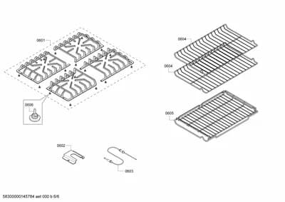 shelves trays (0601-0651)