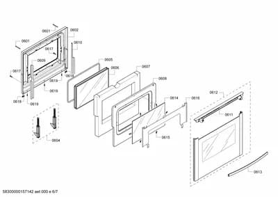 Screws, Door & Housing (0601-0652)