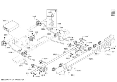 Screws, ignitionparts (0201-0296)