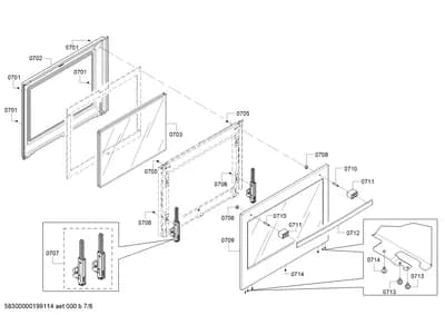 Screws, Door & Housing (0701-0714)