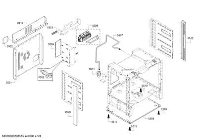 Door & Housing, Fan Parts (0501-0562)