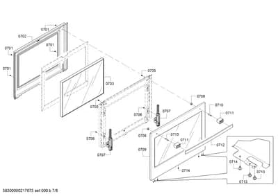 Screws, Door & Housing (0701-0714)