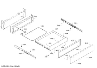 Screws, heatingparts (0601-0650)