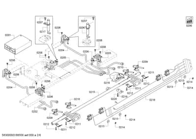 Screws, ignitionparts (0201-0296)