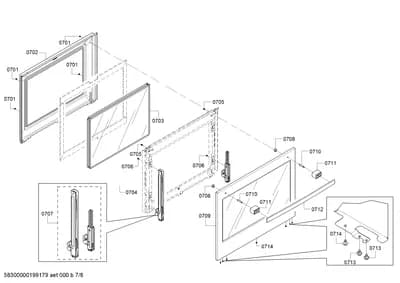 Screws, Door & Housing (0701-0714)