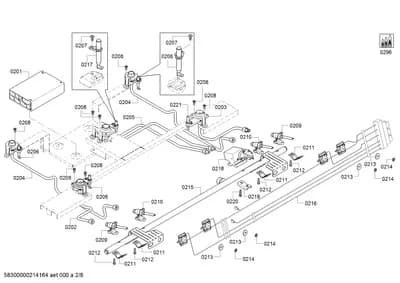 Screws, ignitionparts (0201-0296)