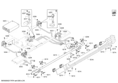 Screws, ignitionparts (0201-0255)
