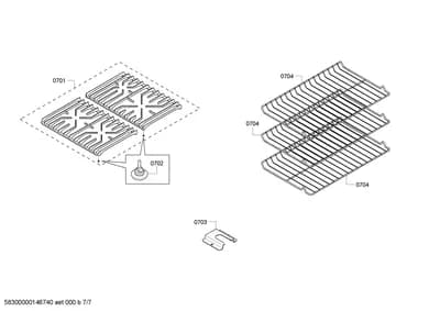 shelves trays (0701-0704)