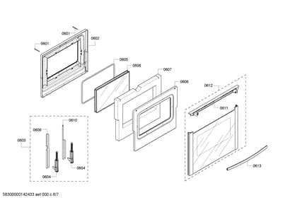 Screws, Door & Housing (0601-0653)