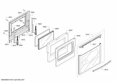 Screws, Door & Housing (0601-0653)