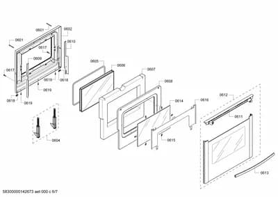 Screws, Door & Housing (0601-0653)
