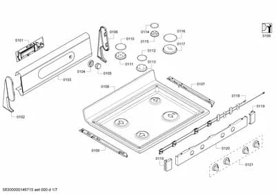 othergasparts, Handles & Knobs (0101-0199)