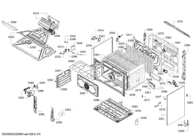 Door & Housing, Fan Parts (0301-0398)