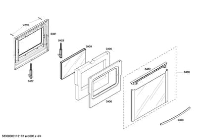 Door & Housing, Mounting & Fixing (0401-0450)