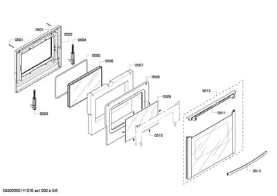 Door & Housing, Mounting & Fixing (0501-0552)