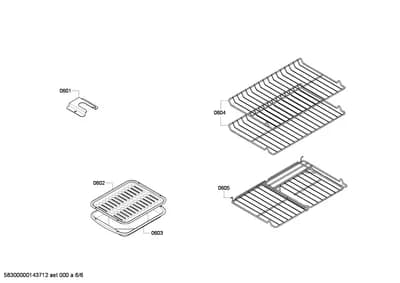 shelves trays, shelves & trays (0601-0650)