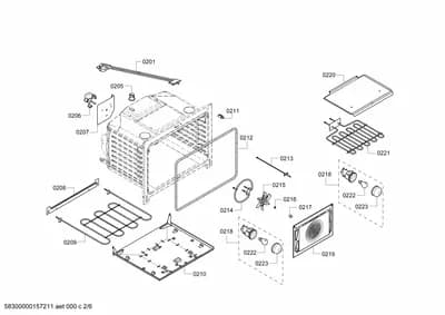 latches, motors (0201-0223)
