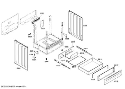Door & Housing, fan parts (0301-0350)