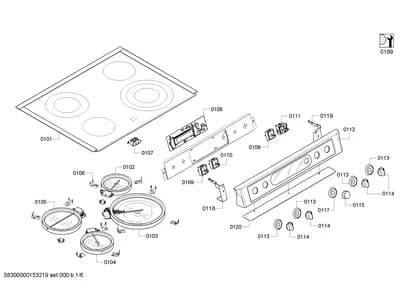 heatingparts, Handles & Knobs (0101-0199)