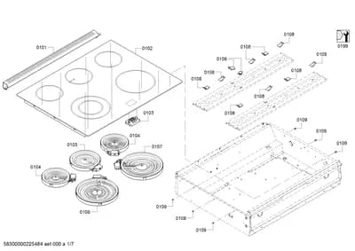 heatingparts, Screws (0101-0199)