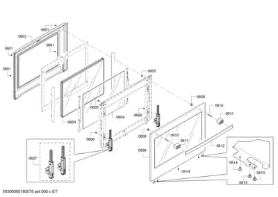 Screws, Door & Housing (0601-0614)
