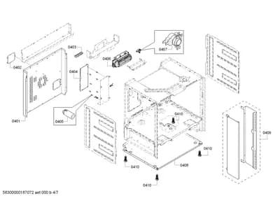 Door & Housing, Fan Parts (0401-0451)