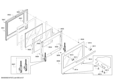 Screws, Door & Housing (0601-0650)