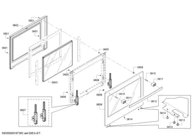 Screws, Door & Housing (0601-0650)