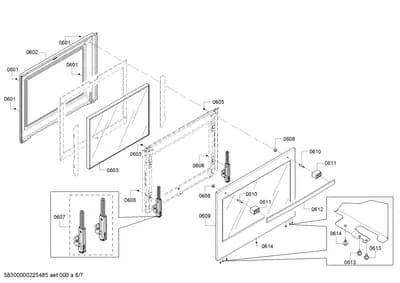 Screws, Door & Housing (0601-0650)