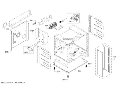 Door & Housing, Fan Parts (0401-0410)