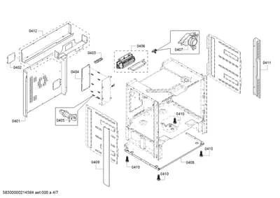 Door & Housing, Fan Parts (0401-0412)
