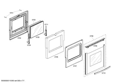 Mounting & Fixing, Screws (0701-0711)