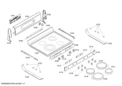 heatingparts, hotplates (0101-0156)