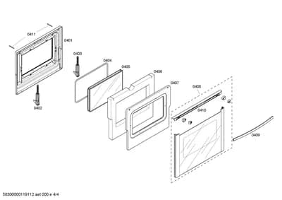 Door & Housing, Mounting & Fixing (0401-0411)