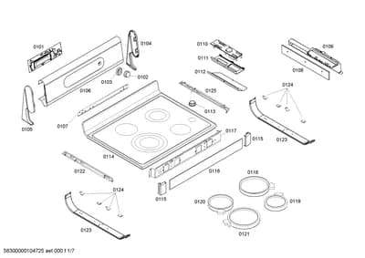 hotplates, Mounting & Fixing (0101-0154)