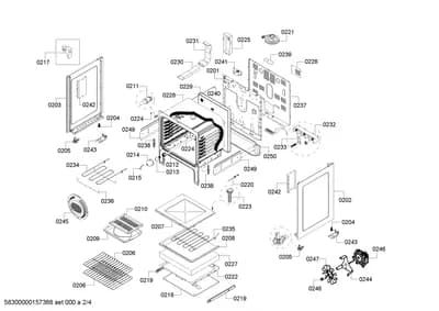 Door & Housing, Screws (0201-0252)