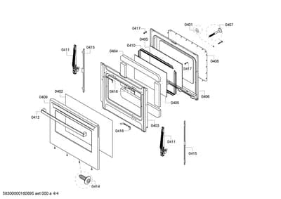 Door & Housing, Screws (0401-0450)