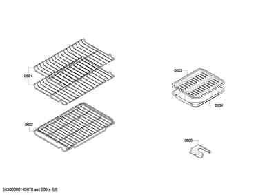 shelves trays, shelves & trays (0601-0650)