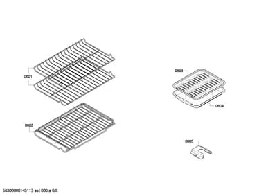 shelves trays, shelves & trays (0601-0650)