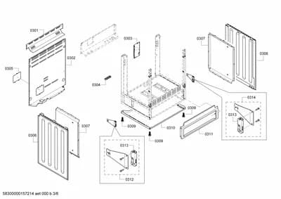 Door & Housing, Hinges (0301-0352)