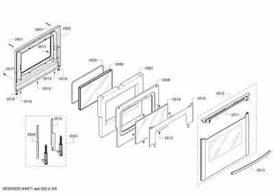 Screws, Door & Housing (0501-0553)