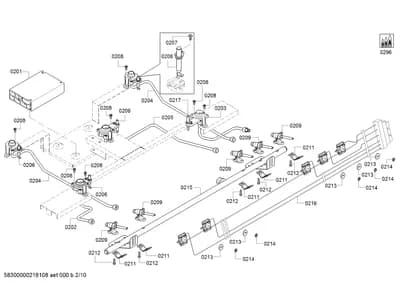 Screws, ignitionparts (0201-0256)