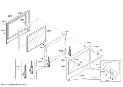 Screws, Door & Housing (0901-0914)