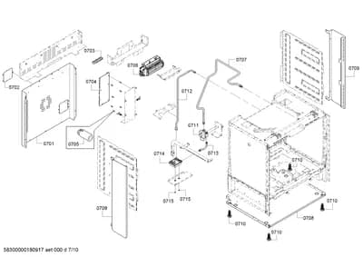 Door & Housing, Fan Parts (0701-0762)