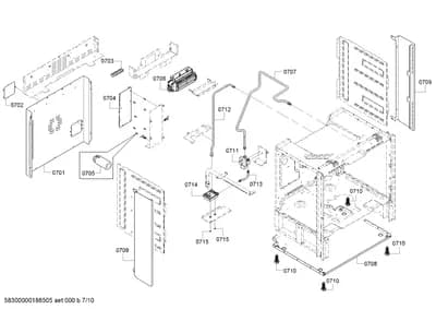Door & Housing, Fan Parts (0701-0762)