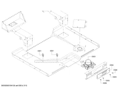 Screws, latches (0301-0306)