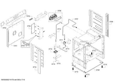 Door & Housing, Fan Parts (0701-0762)